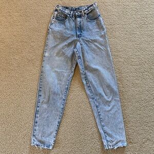 Vintage Distressed Acid-washed Zena Jeans (late 80s / early 90s)
